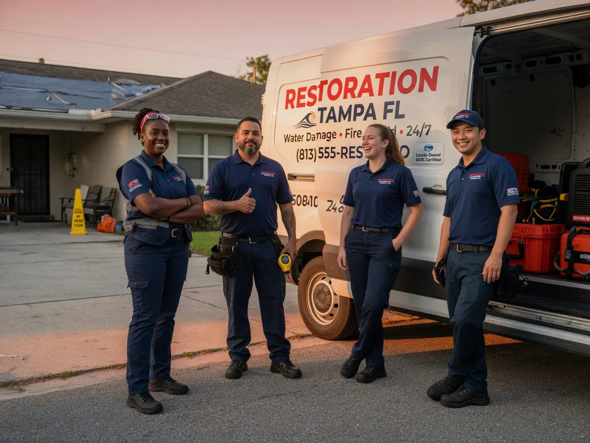 Water Damage Restoration company in Quantico, VA